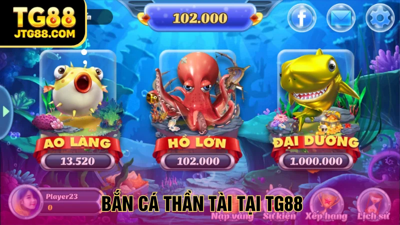 bắn cá tg88 thần tài
