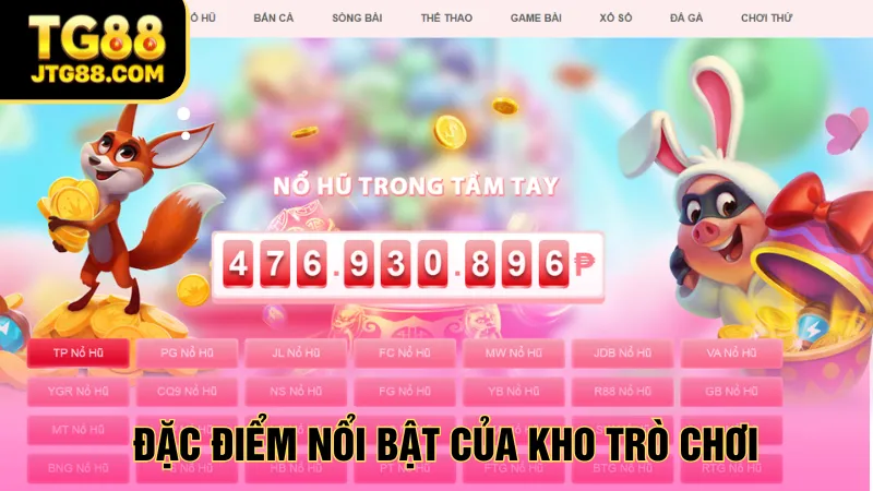 Đặc điểm nổi bật của kho sản phẩm trên điểm cược