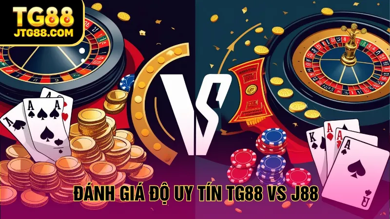 TG88 vs J88: Nên chọn nhà cái nào? Yên tâm bởi độ uy tín